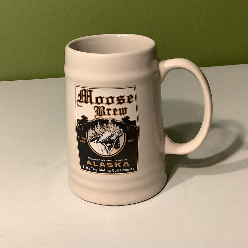Moose Brew Alaska pint mug